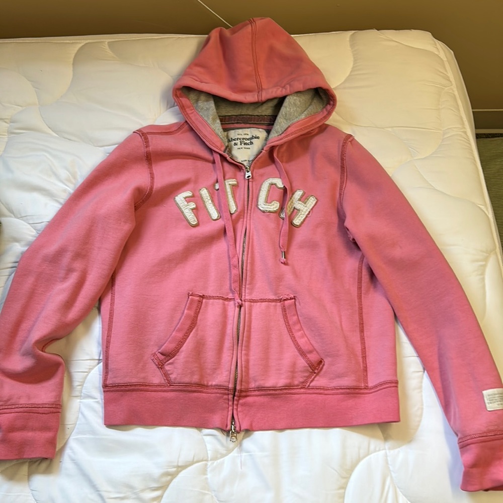 Abercrombie and fitch zip up